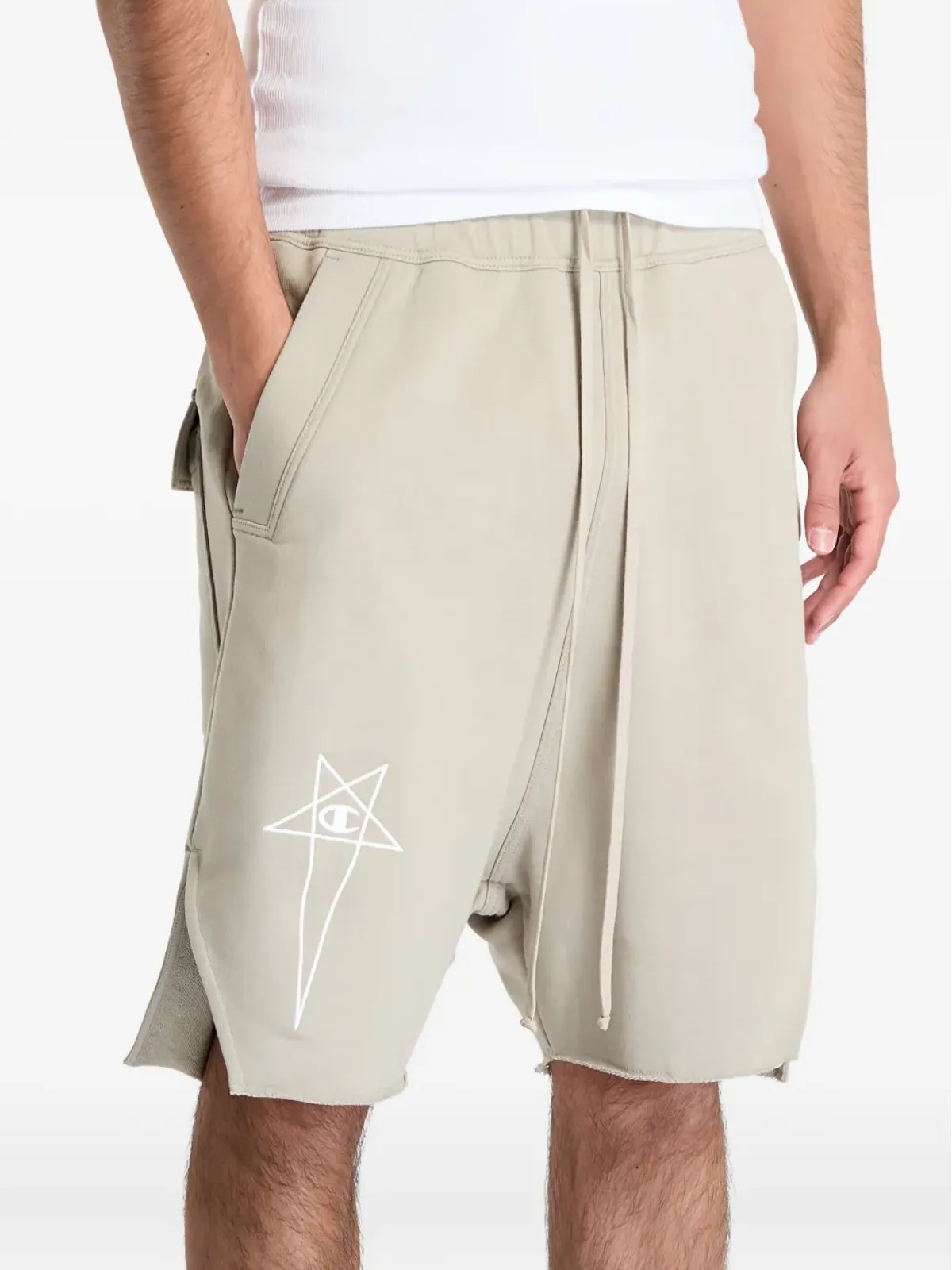 Rick Owens DRKSHDW ビーベルド ポッズ バミューダショーツ - 画像4