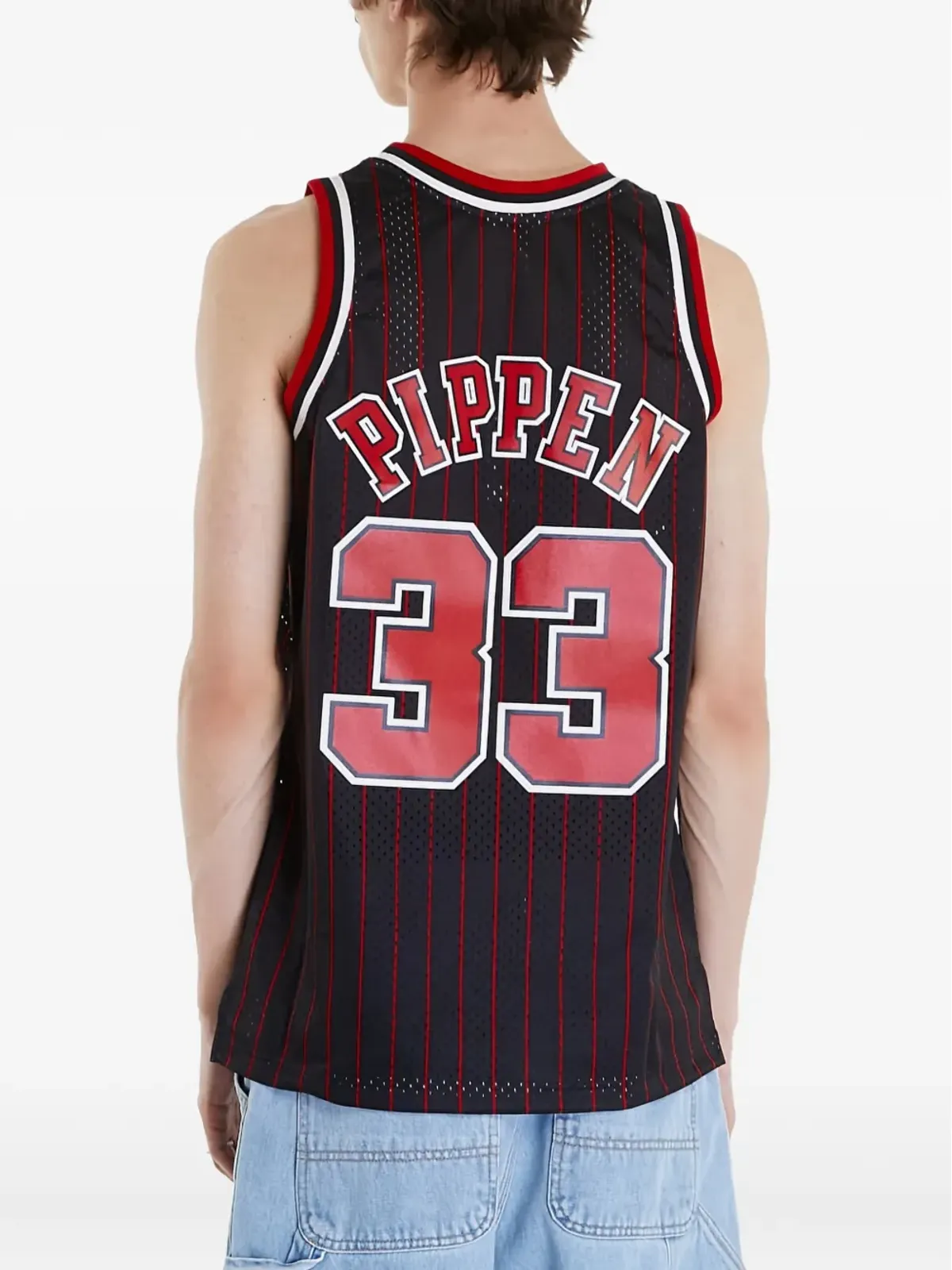 Mitchell & Ness シカゴ・ブルズ「スコッティ・ピペン」ジャージー ブラック - 画像4