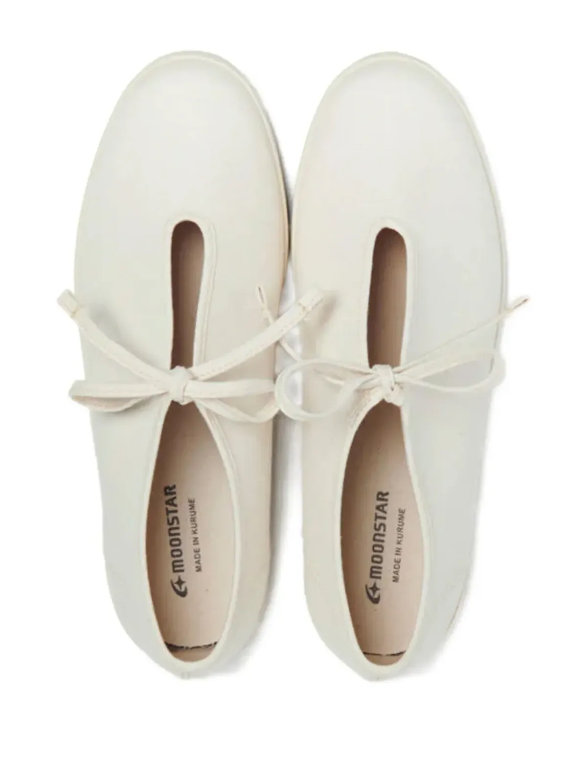 Moonstar Little Prim lace-up sneakers - White - 画像3