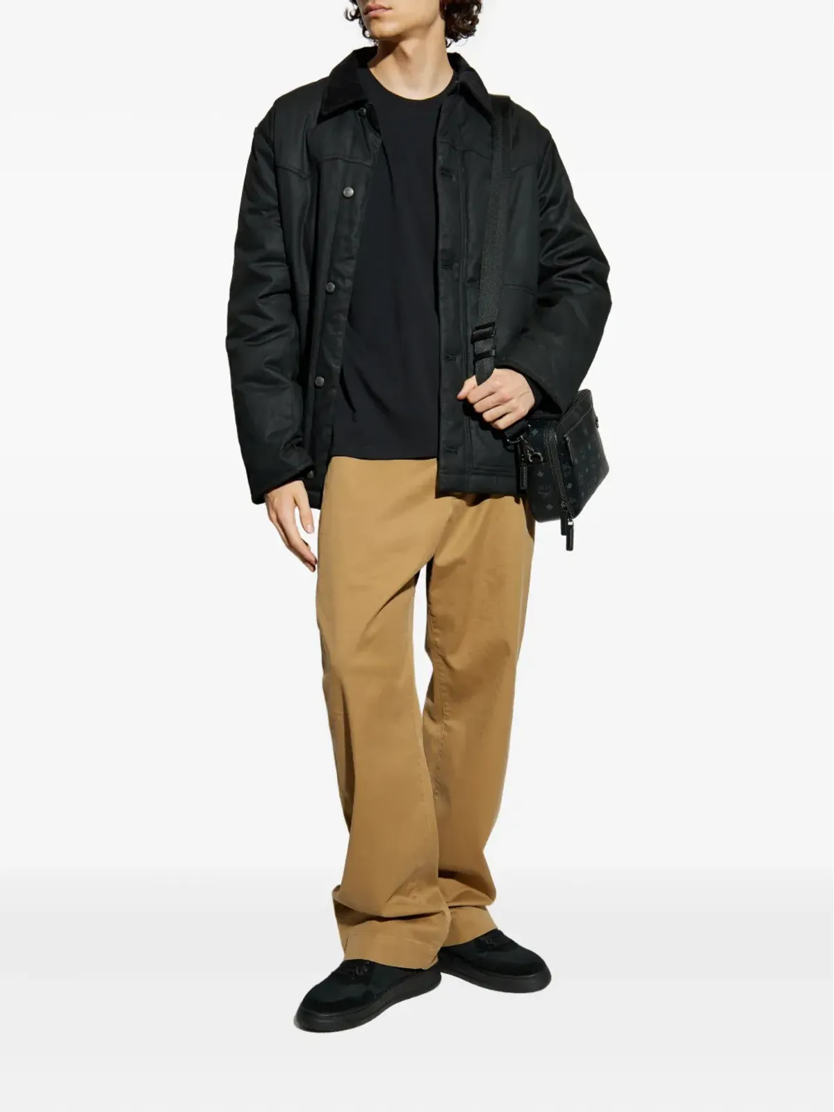 Zadig&Voltaire ブラックのクルーネックTシャツ - 画像2