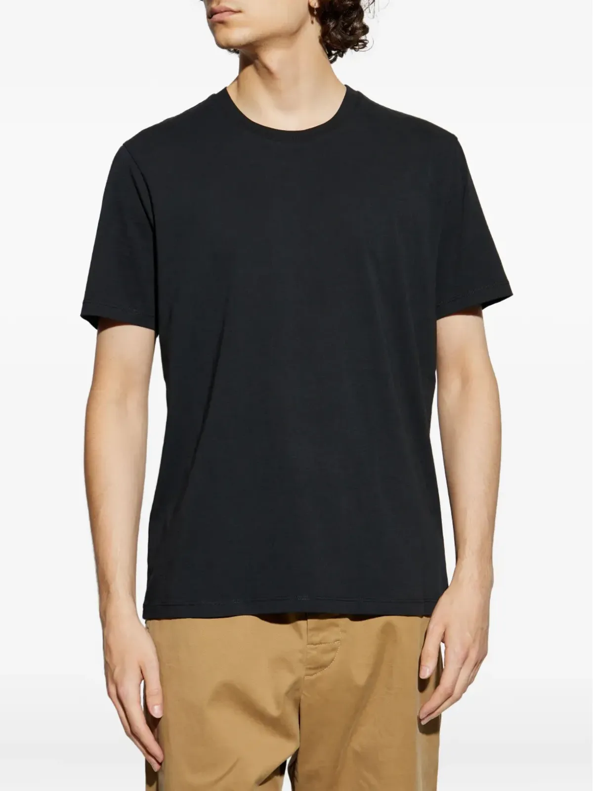 Zadig&Voltaire ブラックのクルーネックTシャツ - 画像3