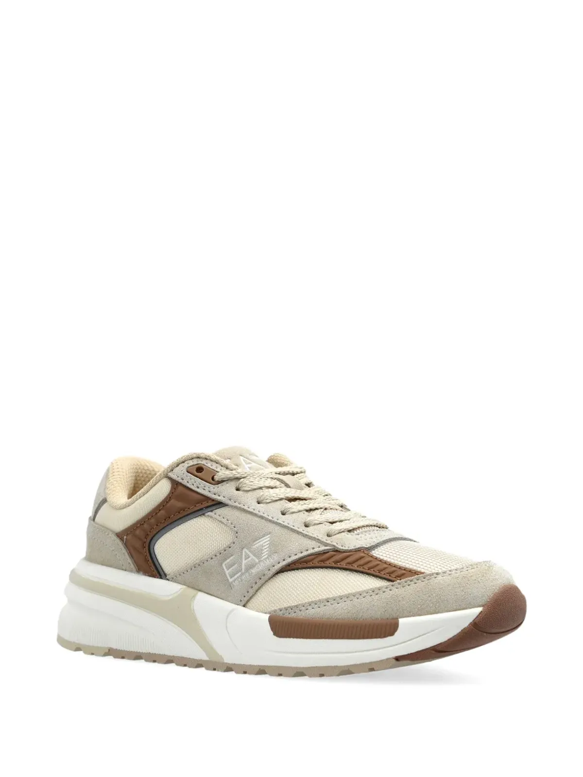 Ea7 Emporio Armani ロゴ入りレースアップスニーカー - 画像2