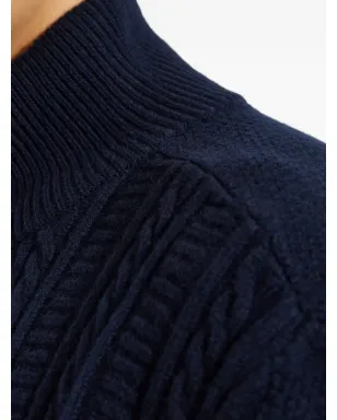A.P.C. ヴァージンウールセーター ブルー - サムネイル5