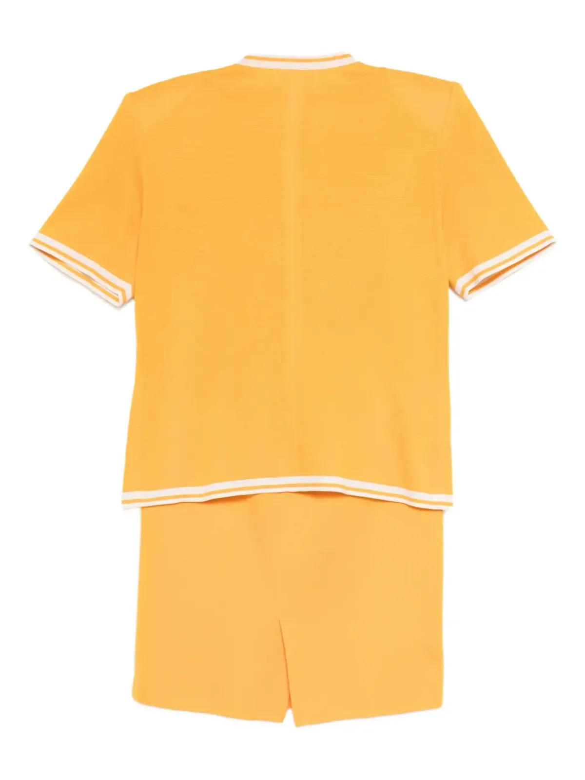 Saint Laurent Pre-Owned セットアップスーツ（ジャケットとスカート） - Yellow - 画像2