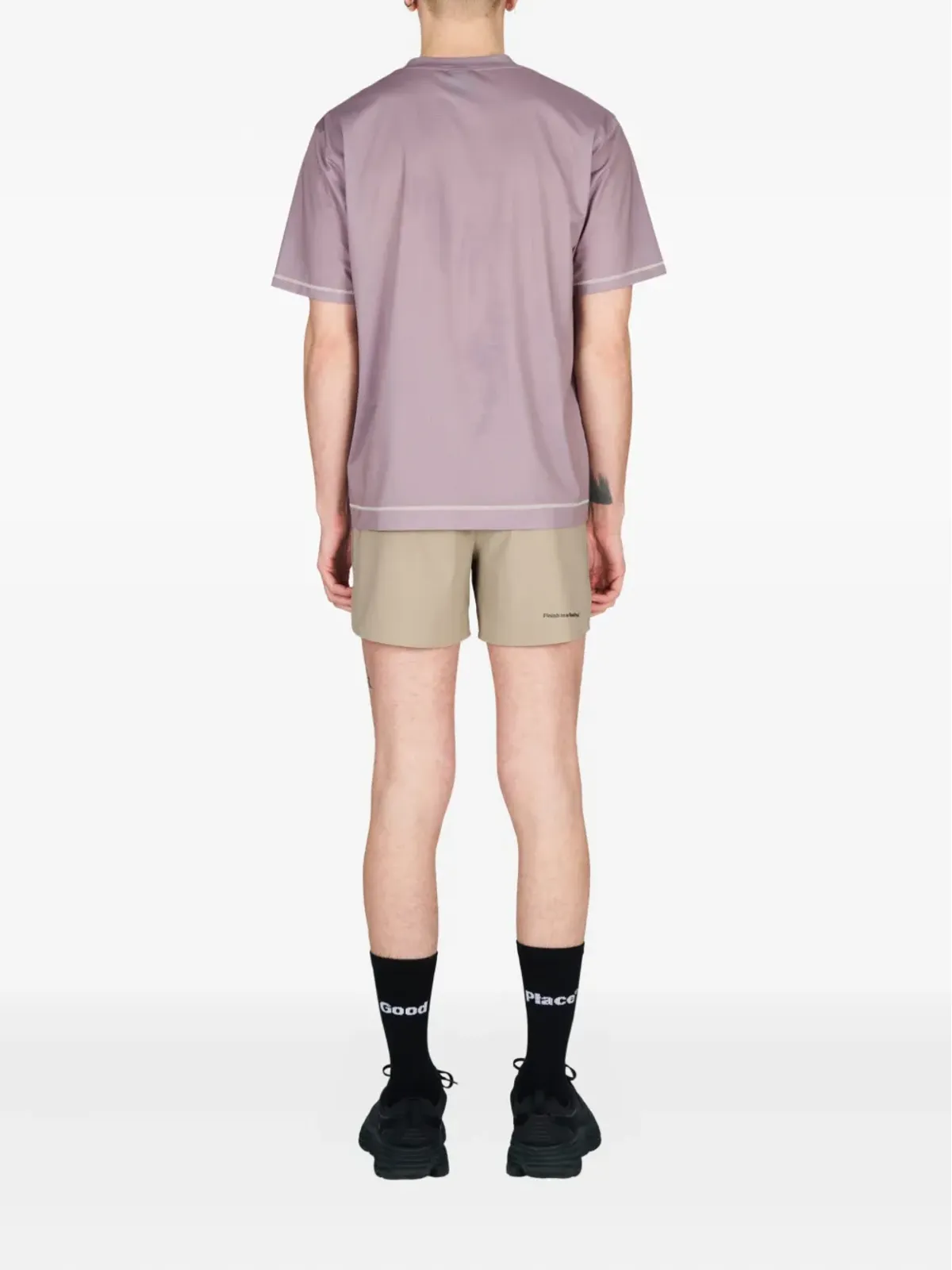 UNNA テキストプリント Tシャツ - 画像2