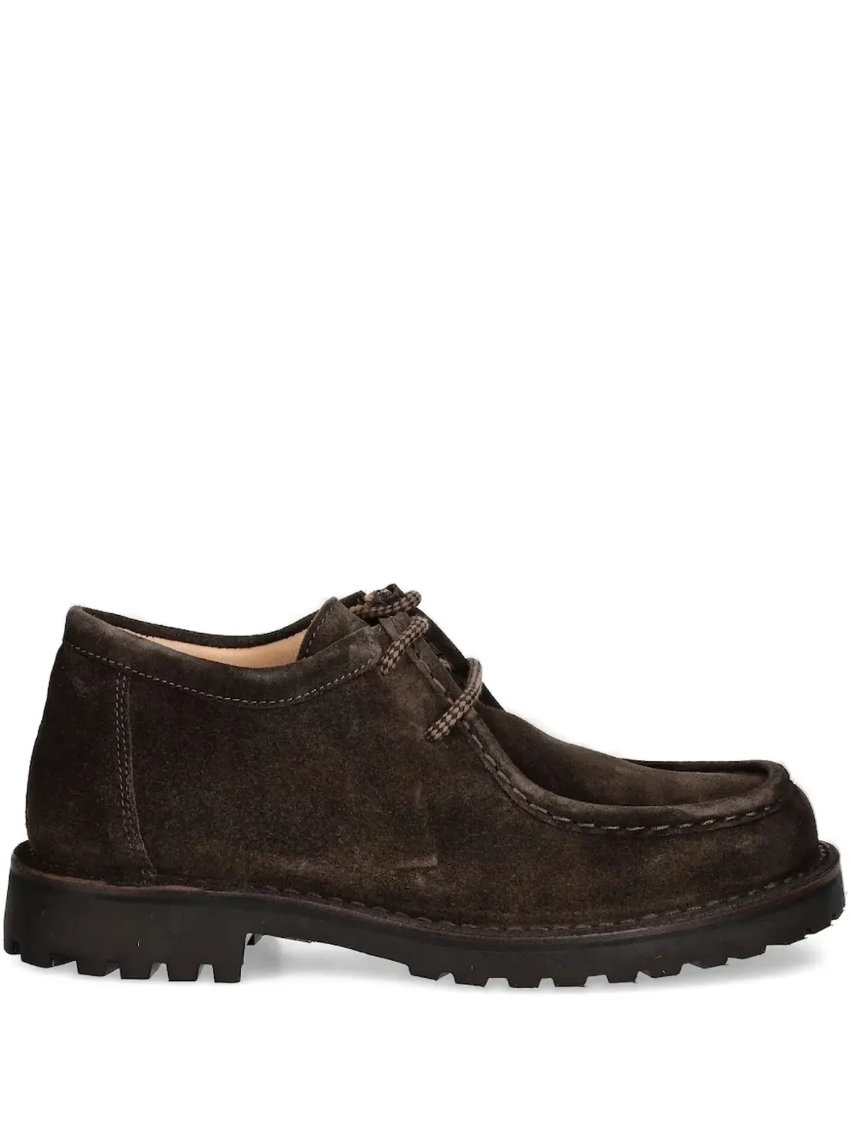 Astorflex Beenflex suede lace-up boots - Brown - 画像1