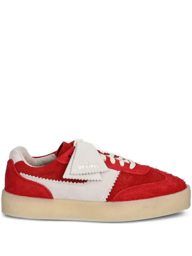 Clarks Originals Clarks Originals トー80 スエードパネルドスニーカー - レッドの商品画像