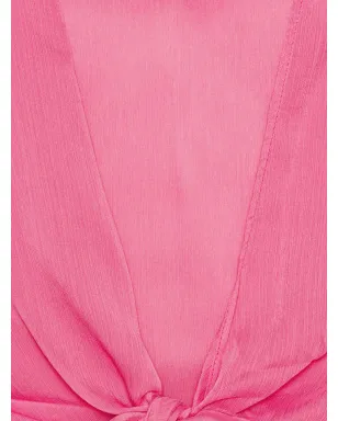 ROTATE BIRGER CHRISTENSEN フリル付きクロップドブラウス - サムネイル5