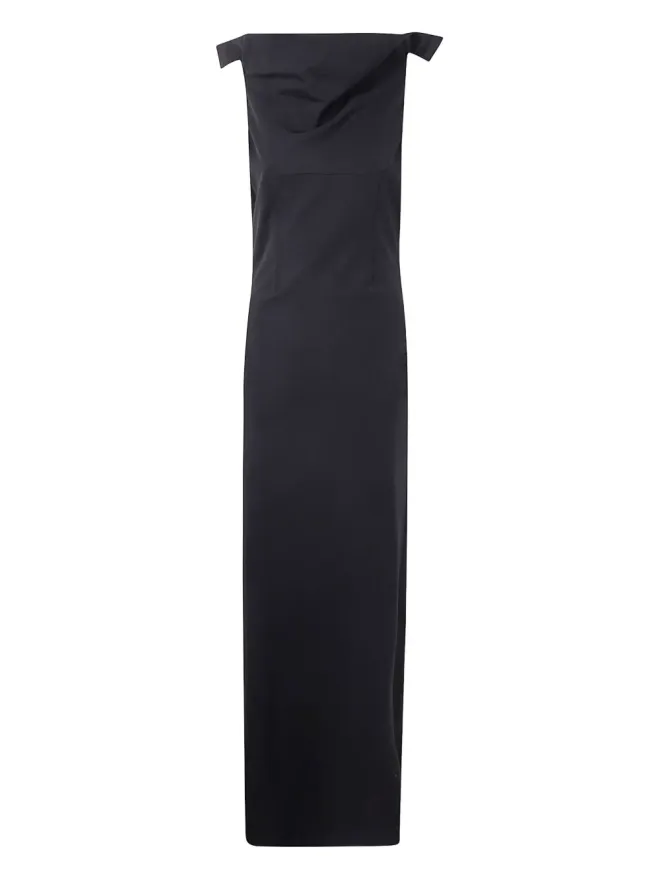 Jean Paul Gaultier Jean Paul Gaultier カウルネック ベルト付きドレスの商品画像