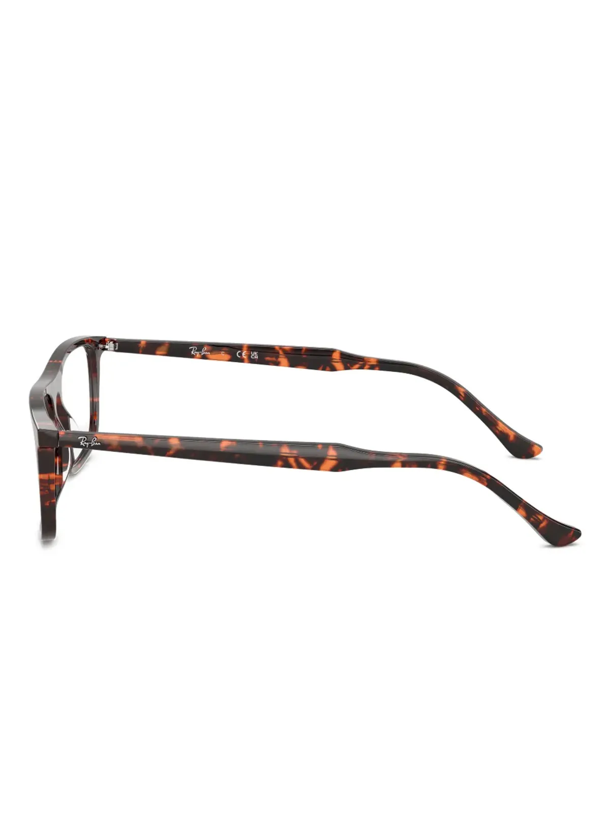 Ray-Ban RB5440 tortoiseshell glasses - Red - 画像3