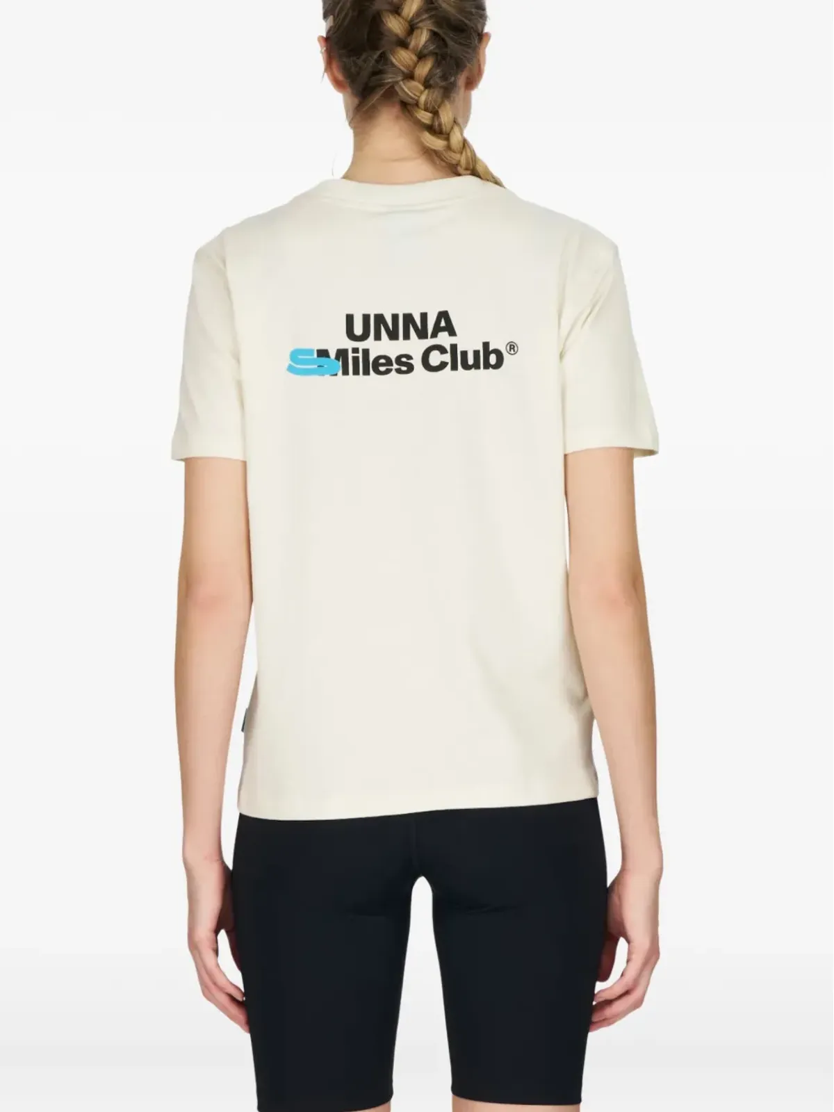 UNNA マイルズクラブ ロゴTシャツ - 画像3