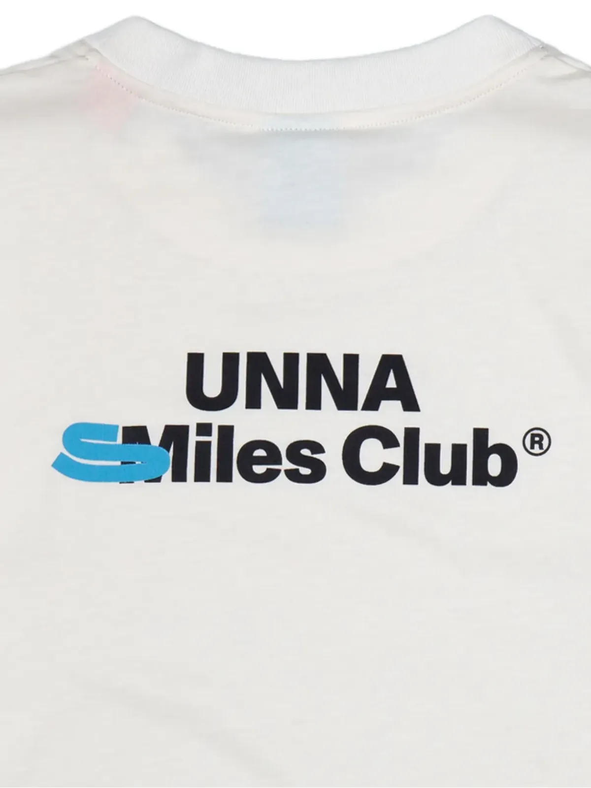 UNNA マイルズクラブ ロゴTシャツ - 画像4