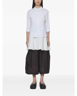 Amomento 三分の四袖シャツ - White - サムネイル2