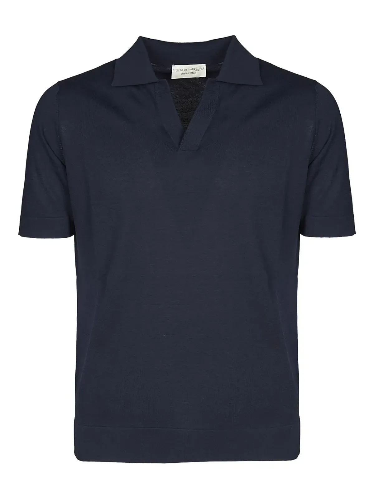 Filippo De Laurentiis ポロカラー半袖Tシャツ - 画像1