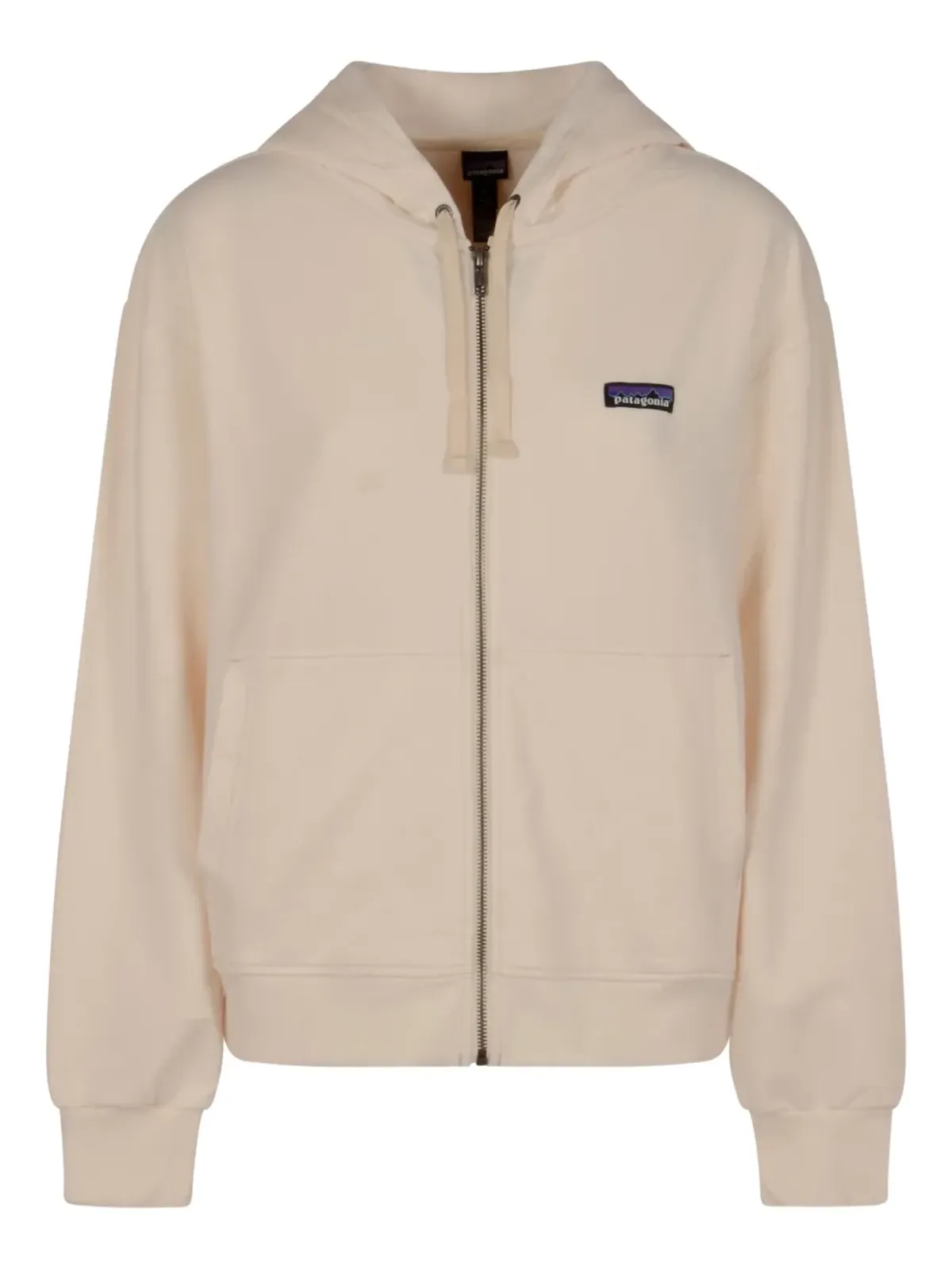 Patagonia ロゴパッチ付きフード付きジップアップスウェット - 画像1