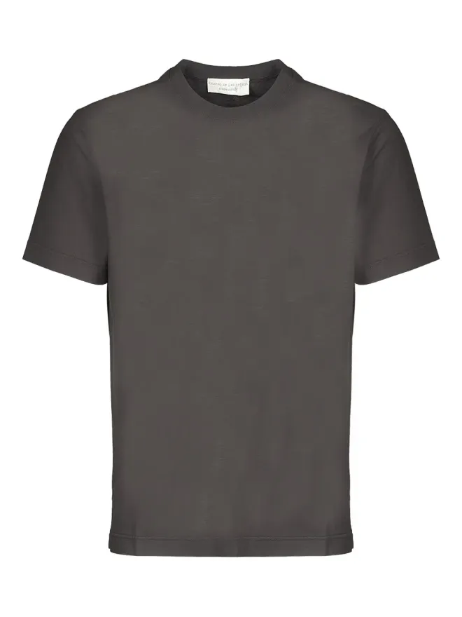 Filippo De Laurentiis Filippo De Laurentiis short-sleeved crew-neck T-shirt - Brownの商品画像
