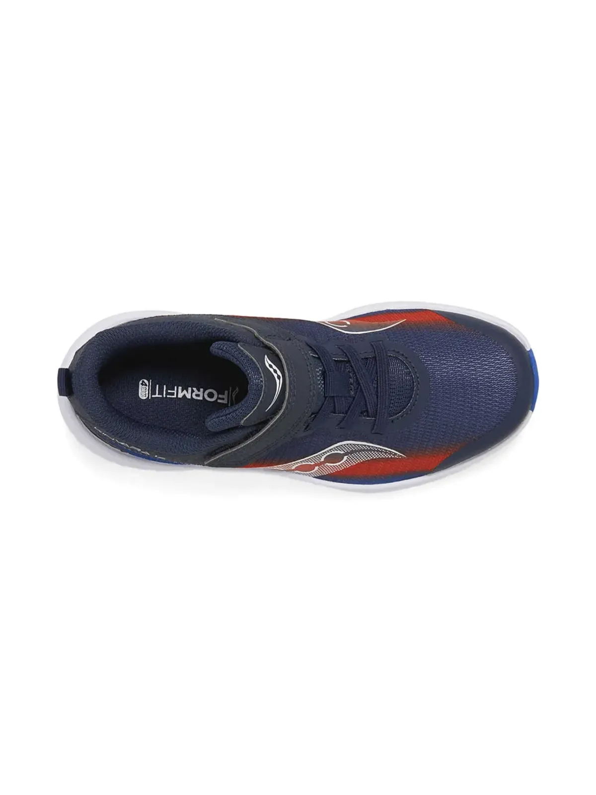 Saucony Kids Kinvara 14 A/C フックアンドループ スニーカー - 画像2