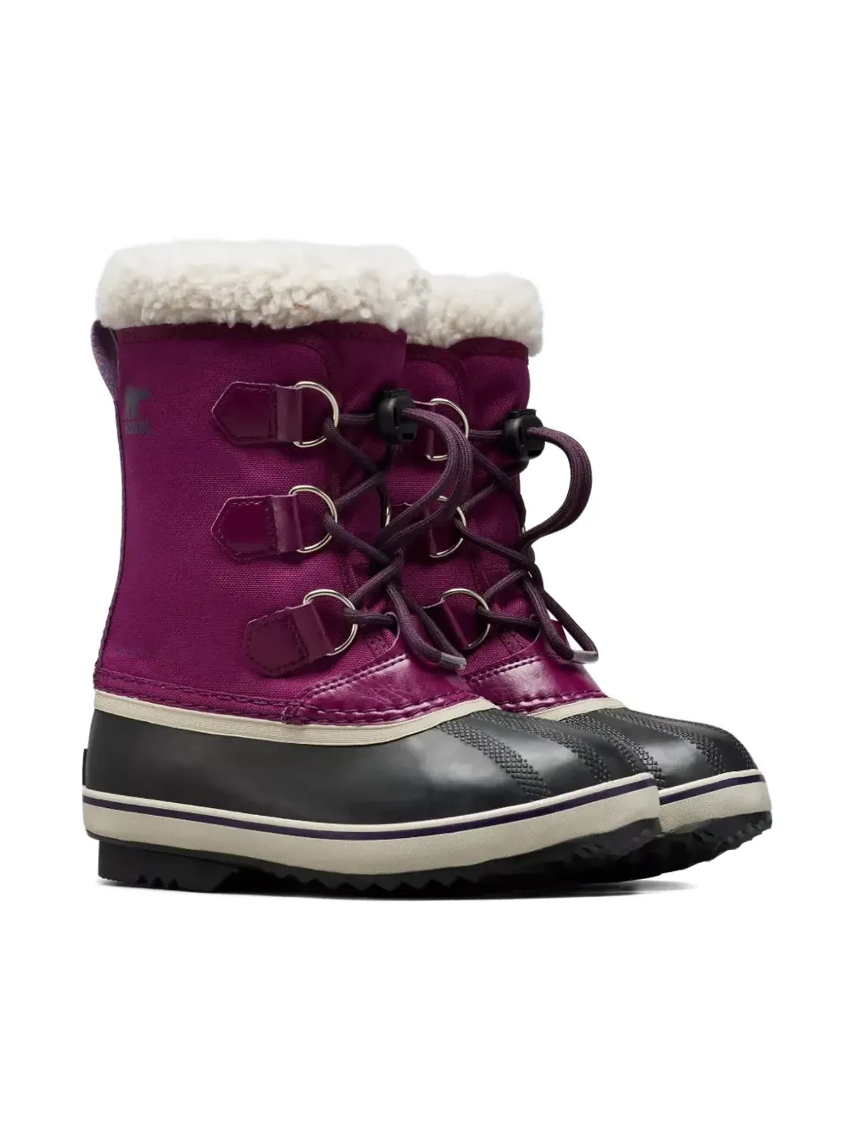 SOREL KIDS Yoot Pac™ Nylon NY1962 レースアップ スノーブーツ - 画像2