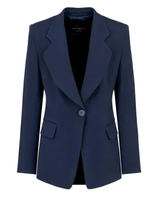 Emporio Armani シングルボタン ノッチド・ラペル ジャケット - サムネイル1