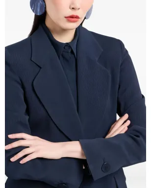 Emporio Armani シングルボタン ノッチド・ラペル ジャケット - サムネイル3