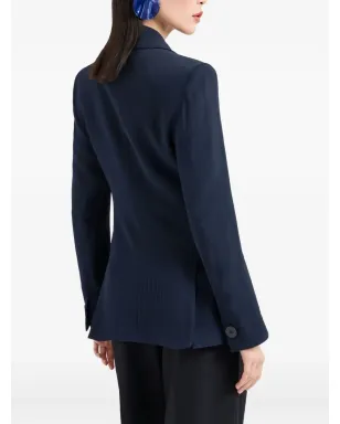 Emporio Armani シングルボタン ノッチド・ラペル ジャケット - サムネイル4