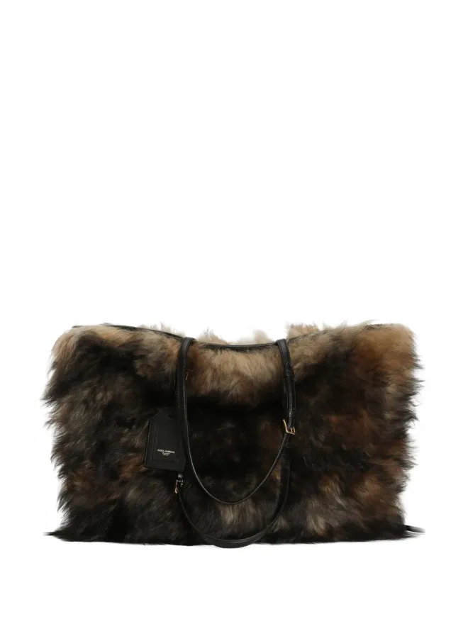 Dolce & Gabbana Dolce & Gabbana アテネ ファー トートバッグの商品画像
