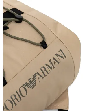 Emporio Armani Kids ロゴプリント ドローストリングバックパック - サムネイル3