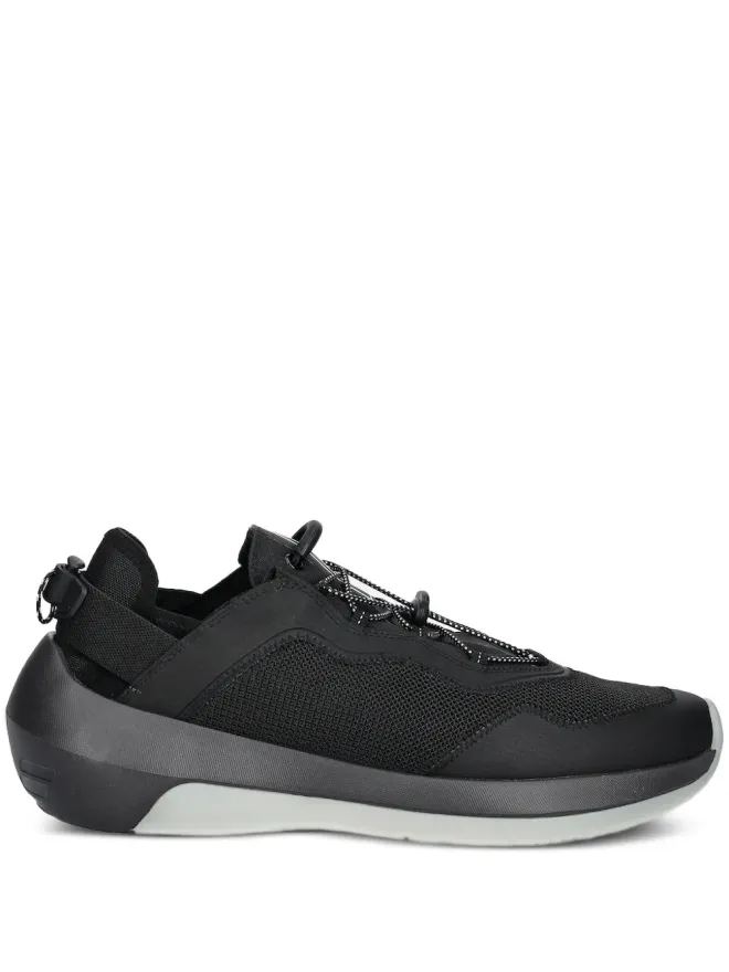 Emporio Armani Emporio Armani メッシュパネルドレースアップスニーカーの商品画像