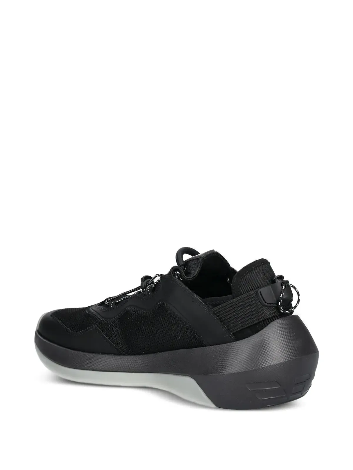 Emporio Armani メッシュパネルドレースアップスニーカー - 画像2