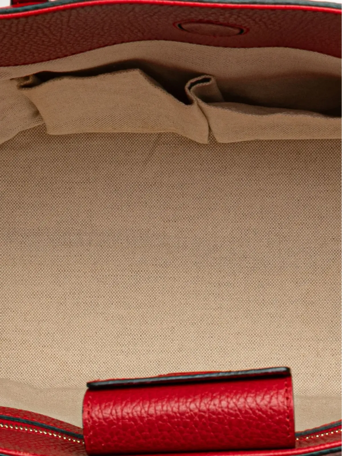 Gucci Pre-Owned レザー スイング トートバッグ - レッド - 画像5