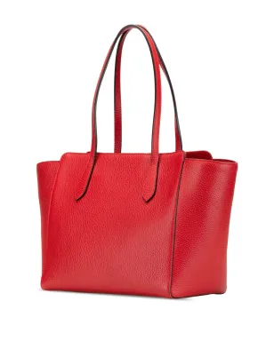 Gucci Pre-Owned レザー スイング トートバッグ - レッド - サムネイル3