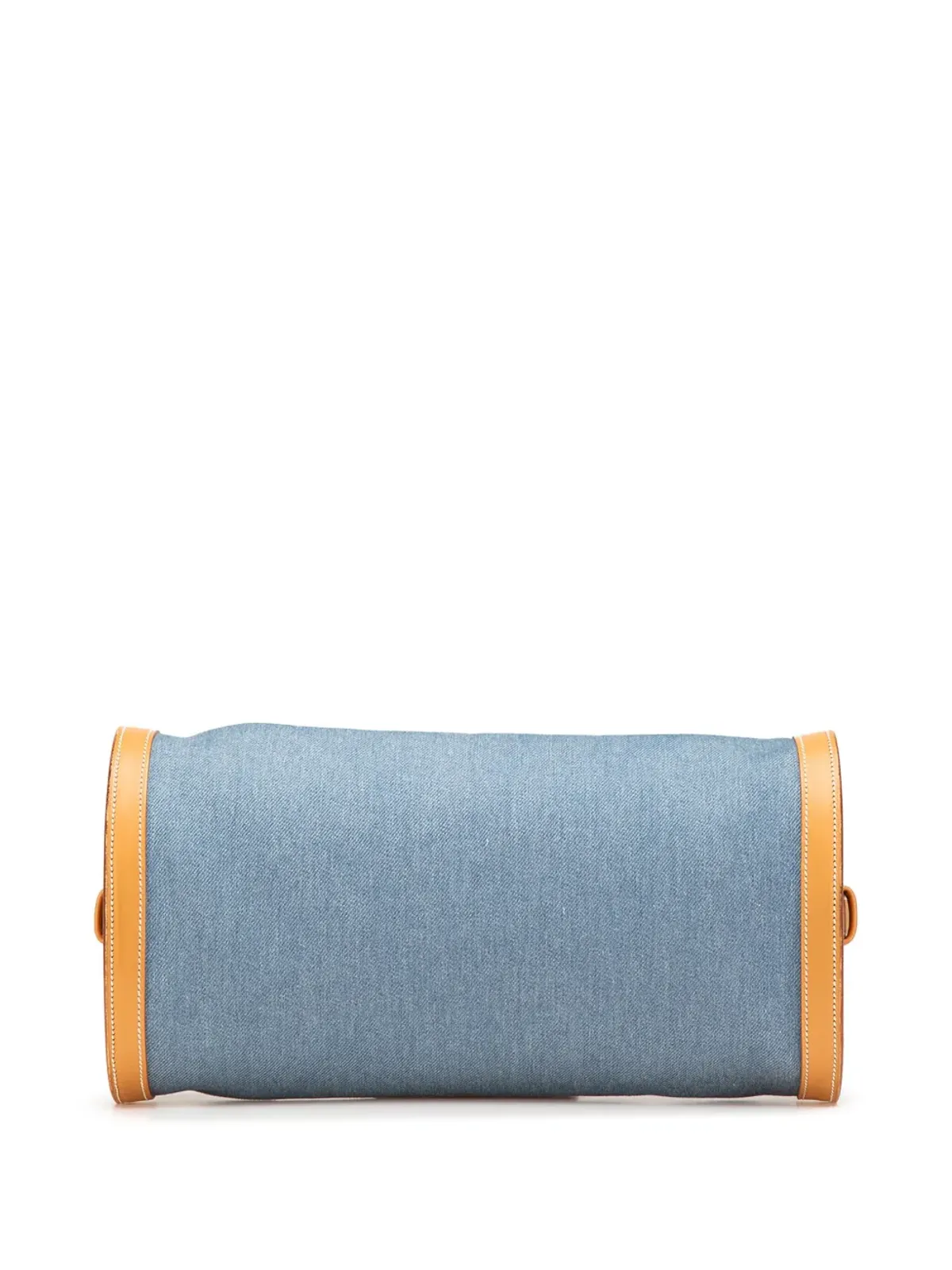 Hermès Pre-Owned デニムとカーフスキン Sac Doremi 33 ショルダーバッグ - ブルー - 画像4