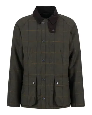 Barbour チェック柄コーデュロイカラー ジャケット - サムネイル1