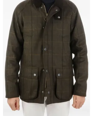Barbour チェック柄コーデュロイカラー ジャケット - サムネイル2