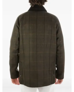 Barbour チェック柄コーデュロイカラー ジャケット - サムネイル3