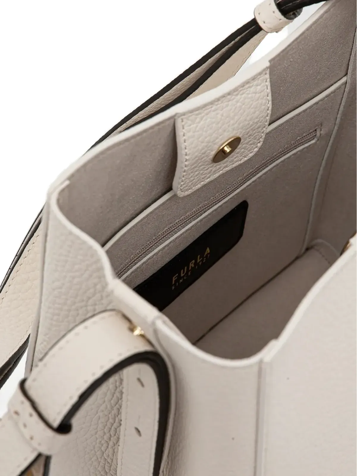 Furla ミニ Nuvola レザートートバッグ - 画像4