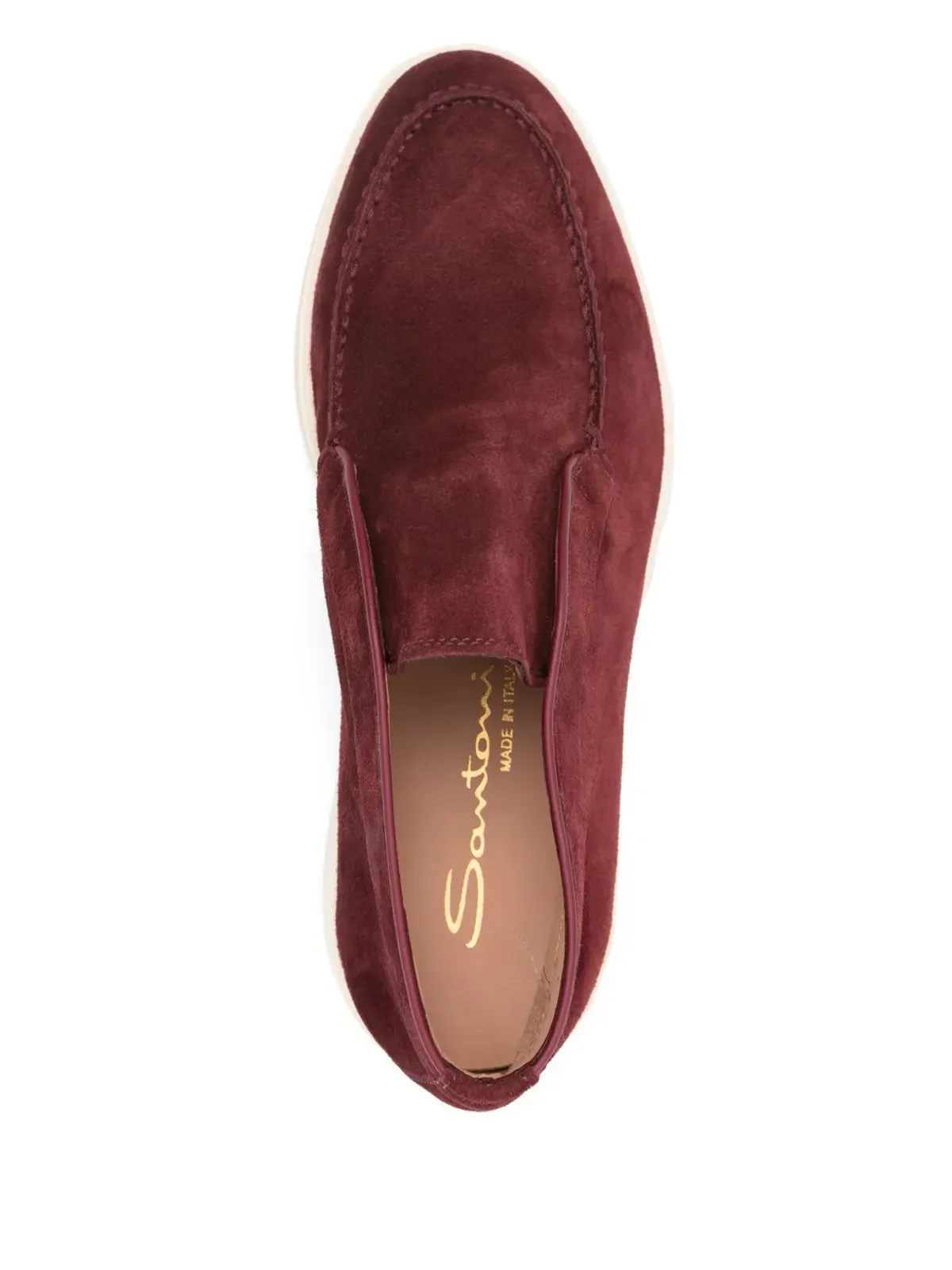 Santoni スエード アンクルブーツ - 画像4