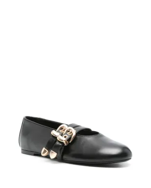 Stuart Weitzman ダブルバックル バレエフラット - サムネイル2