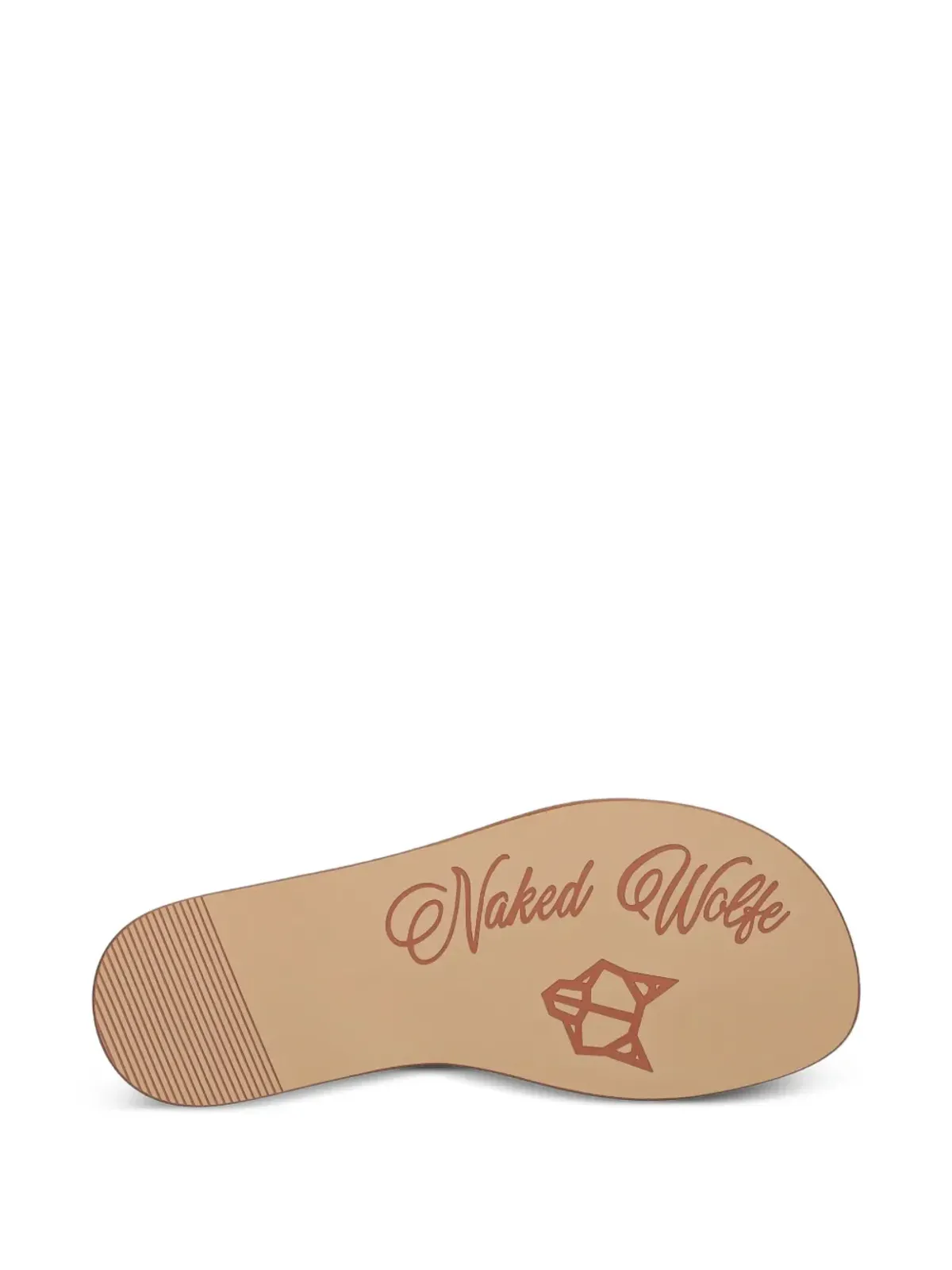 NAKED WOLFE Grenada leather thong sandals - White - 画像5