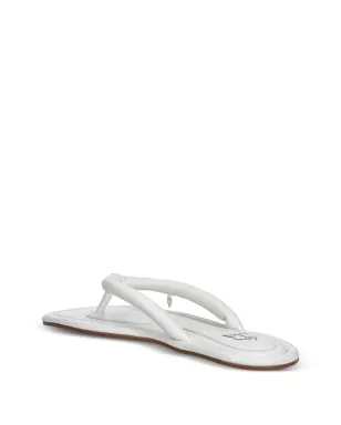 NAKED WOLFE Grenada leather thong sandals - White - サムネイル3