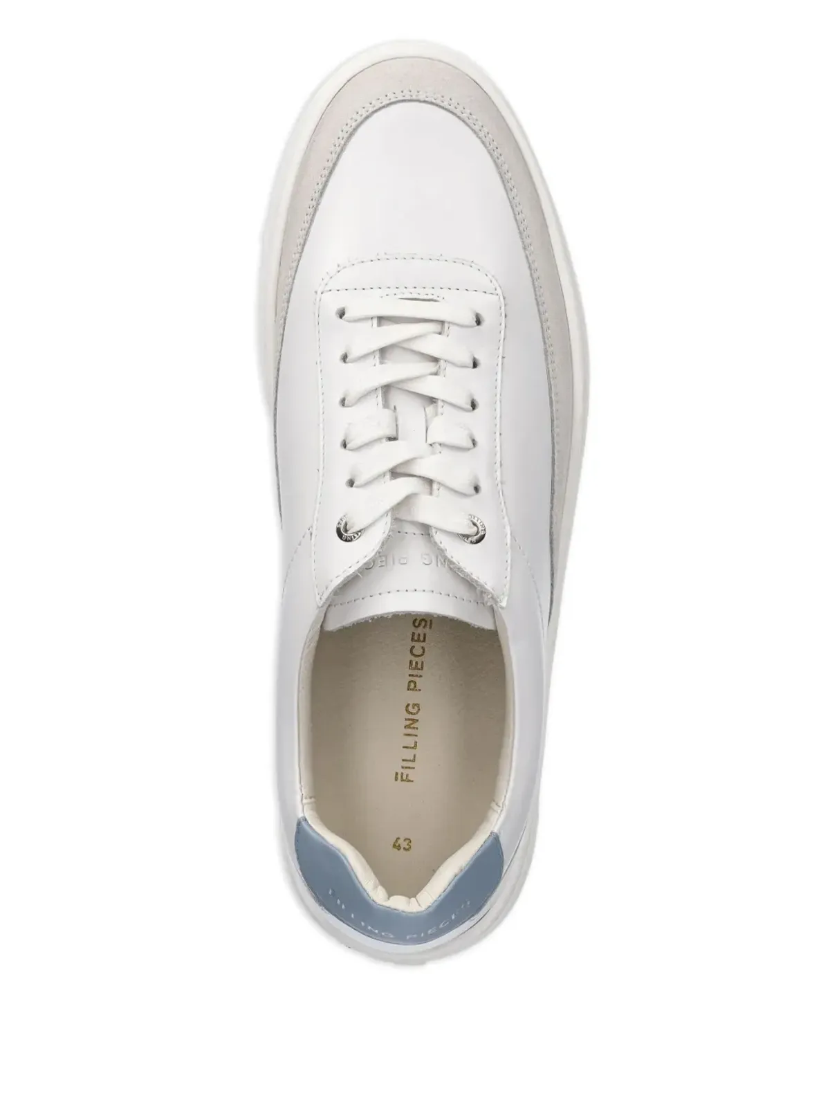 Filling Pieces スエードパネルスニーカー - 画像3