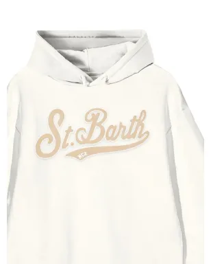 MC2 Saint Barth Kids ロゴプリントフーディー - サムネイル2