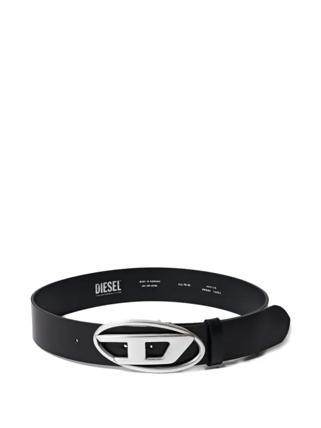 Diesel Diesel ロゴバックルレザーベルトの商品画像