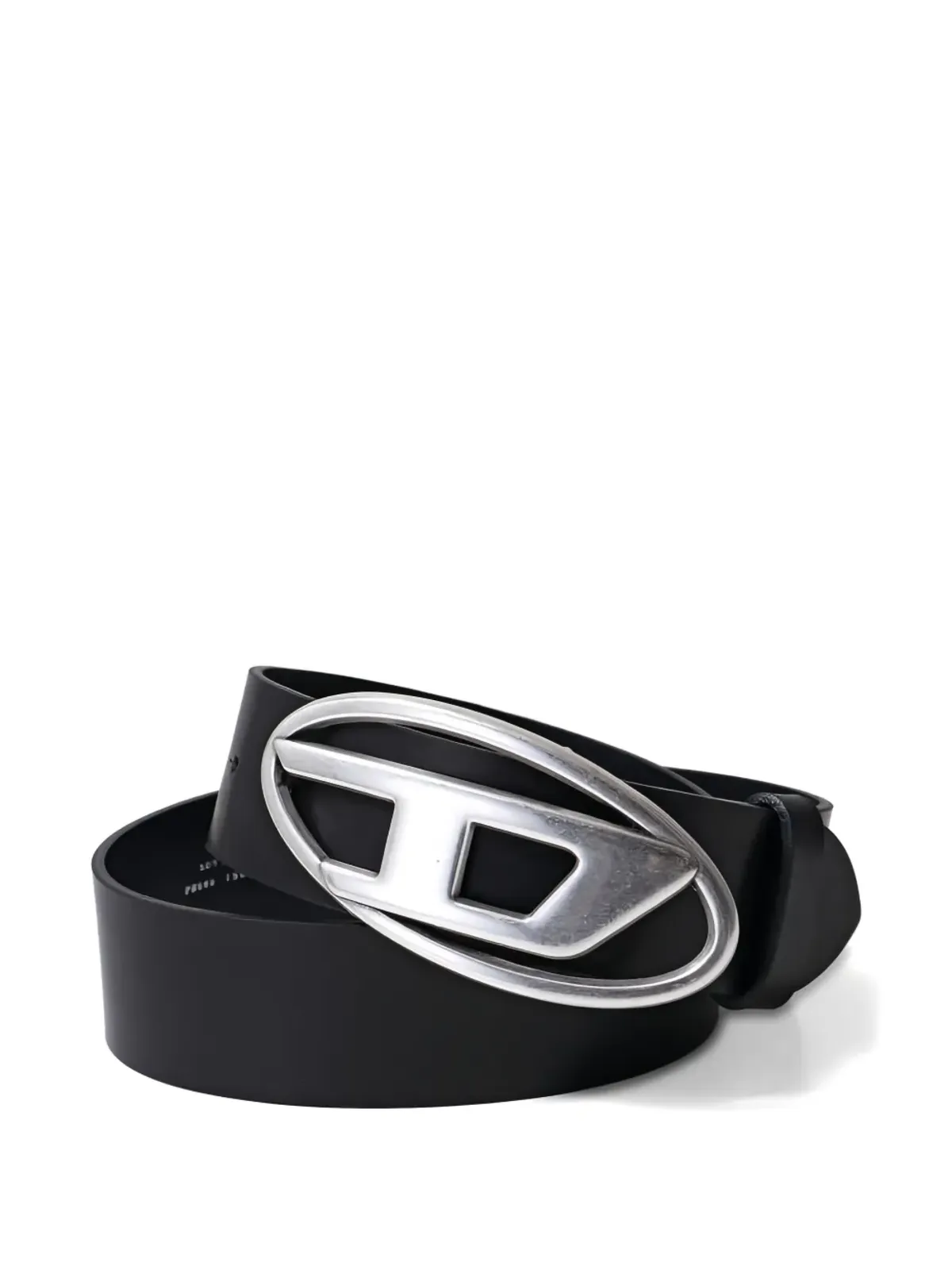 Diesel ロゴバックルレザーベルト - 画像2
