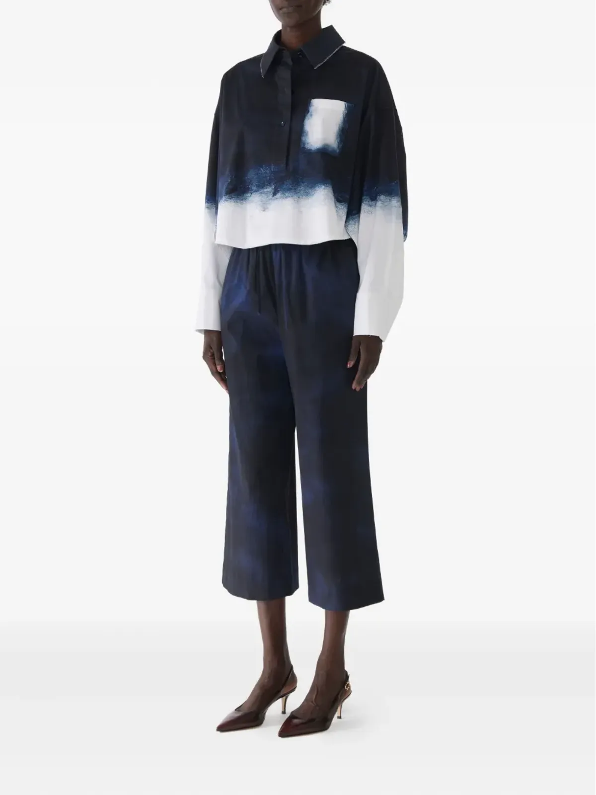 Jason Wu Collection タイダイ柄パンツ - 画像3