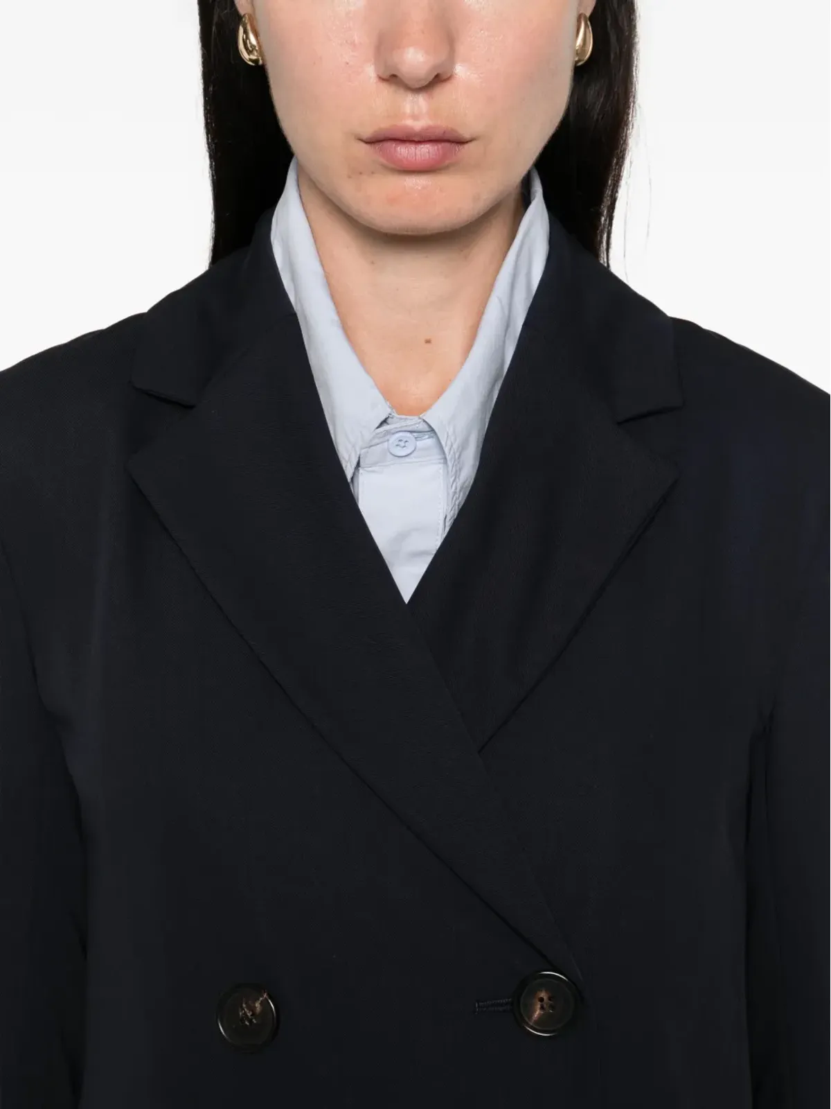 S Max Mara ダブルブレストブレザー - 画像5
