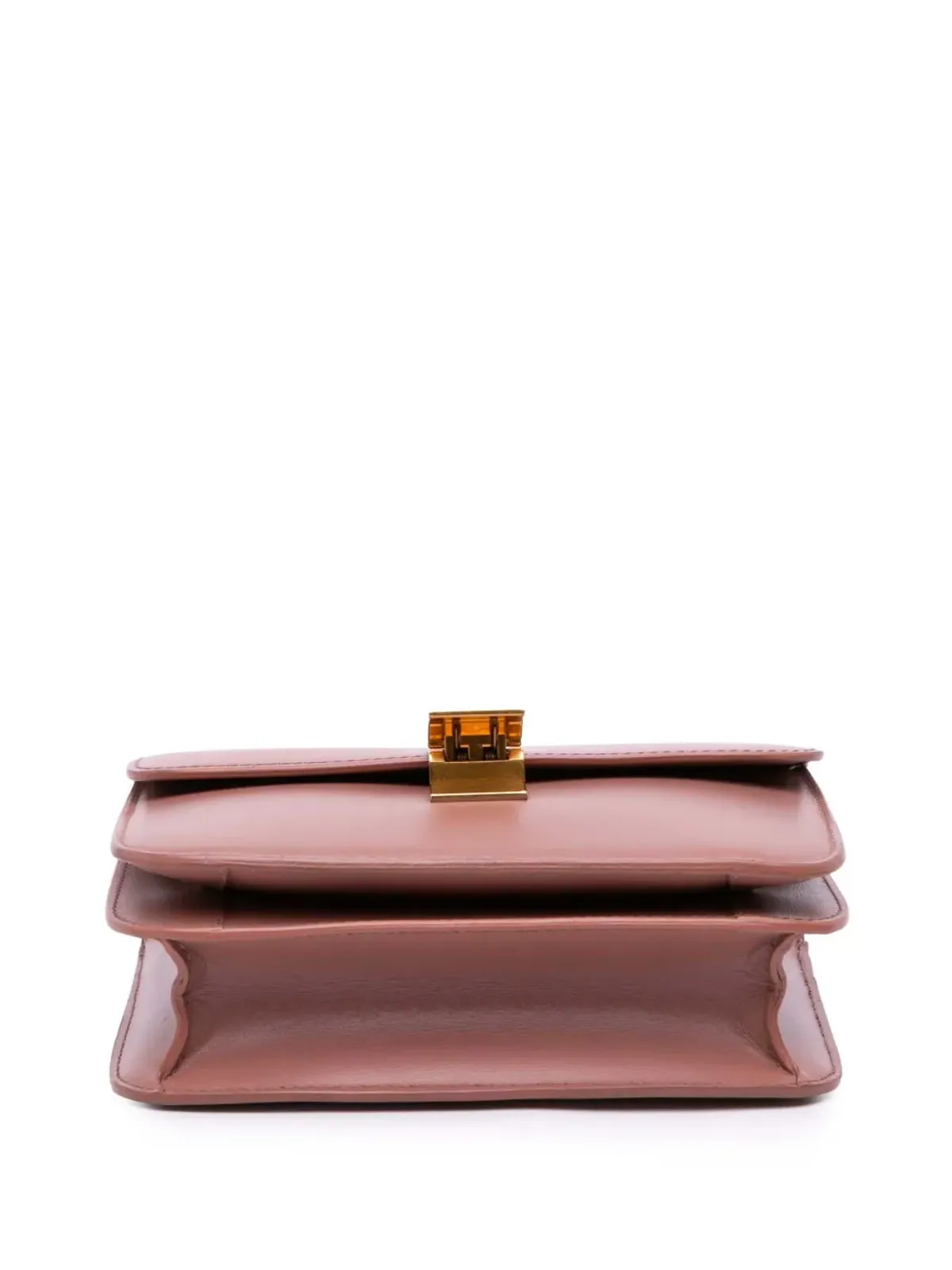 Celine Vintage 2019 ティーン カーフスキン クラシック ボックス クロスボディ バッグ ピンク - 画像4