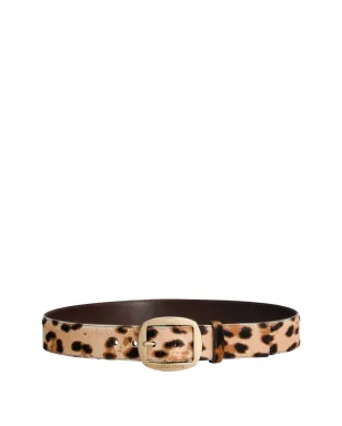 Dolce & Gabbana レオパード柄バックルベルト - サムネイル1