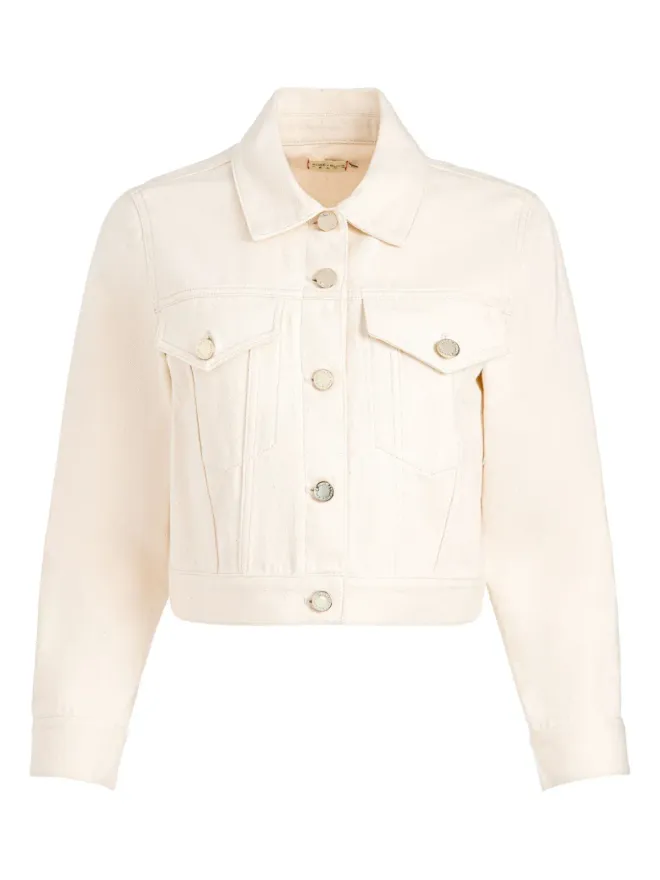 Alice + Olivia alice + olivia ラナ デニムジャケットの商品画像