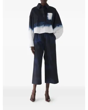 Jason Wu Collection グラデーションプリントシャツ - Blue - サムネイル2